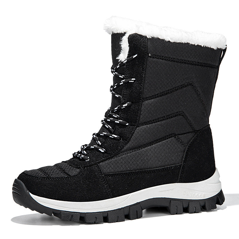 Bottes d'hiver multifonctionnelles pour femmes avec doublure isolante et semelle antidérapante Chic und Stil