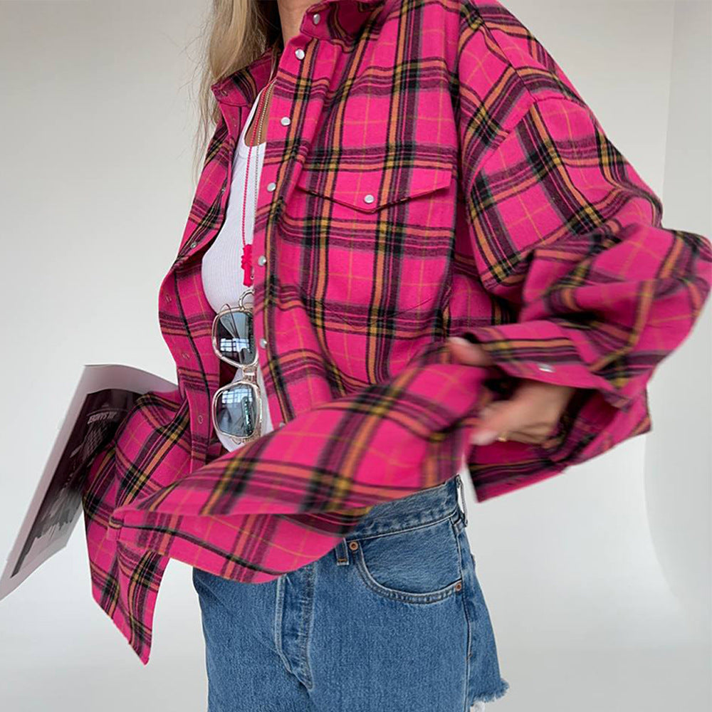 Chemise en flanelle pour femmes Chic und Stil