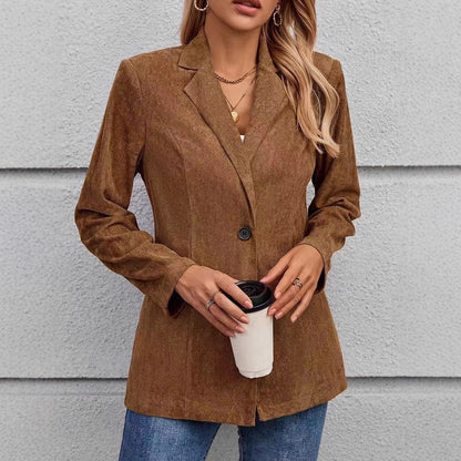 Blazer élégant et structuré pour dames avec poches latérales Chic und Stil