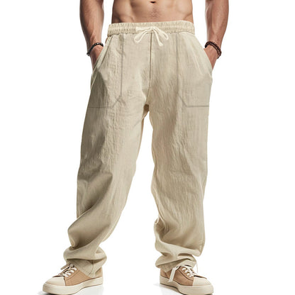 Pantalon de loisir léger pour hommes avec poches latérales pratiques Chic und Stil