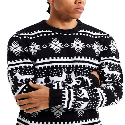 Funny Christmas sweatshirt for men with exclusive Chic und Stil pattern