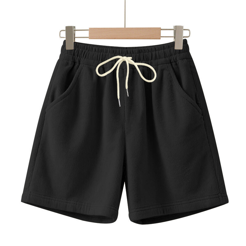 Pantalons décontractés pour hommes en tissu doux avec taille élastique et poches latérales pratiques Chic und Stil