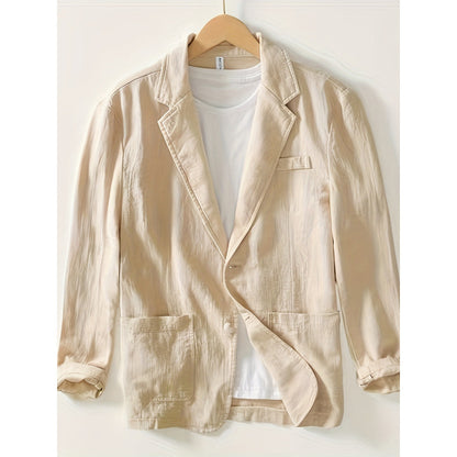 Dames Blazer en lin léger et élégant Chic und Stil