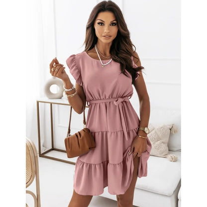 Robe à volants Frauenschicht Chic und Stil