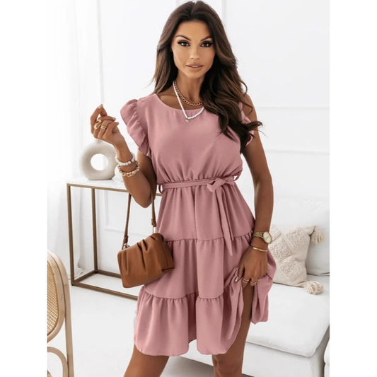 Robe à volants Frauenschicht Chic und Stil