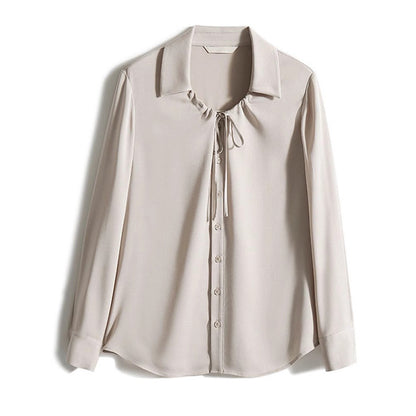 Blouse Élégante à Nœud pour Femmes Chic und Stil