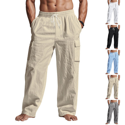 Comfortable cargo pants for men with practical side pockets Chic and Style