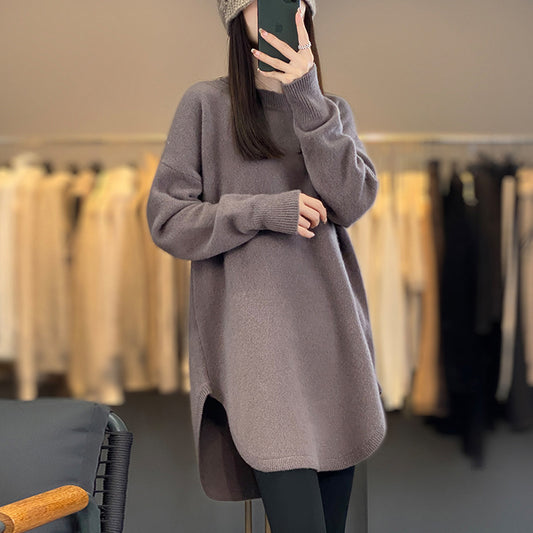 Pull décontracté pour femmes avec une coupe ample en laine de haute qualité Chic und Stil
