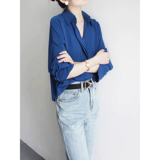 Blouse élégante légère pour femmes Chic und Stil