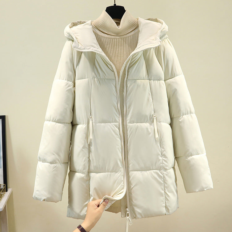 Dames confortable et stylée doudoune avec capuche et poches zippées pratiques Chic und Stil