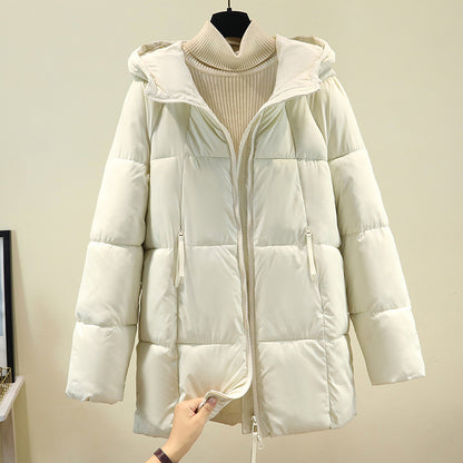 Dames confortable et stylée doudoune avec capuche et poches zippées pratiques Chic und Stil