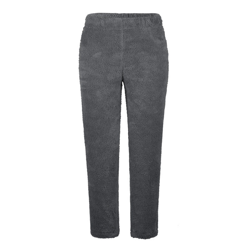 Ladies Soft Chic Fleece Relaxed Pants