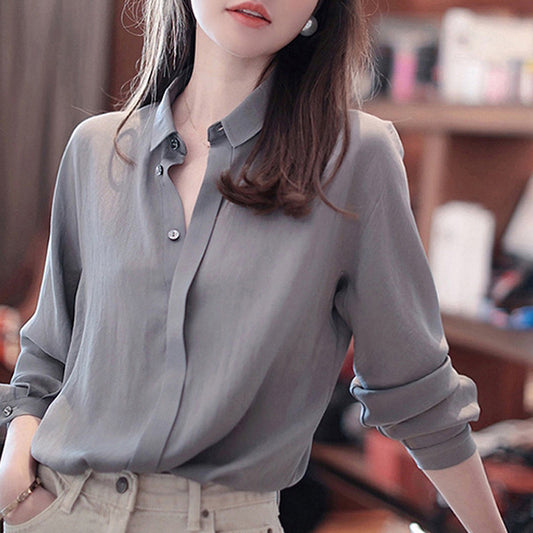Blouse légère à boutons pour femmes Chic und Stil