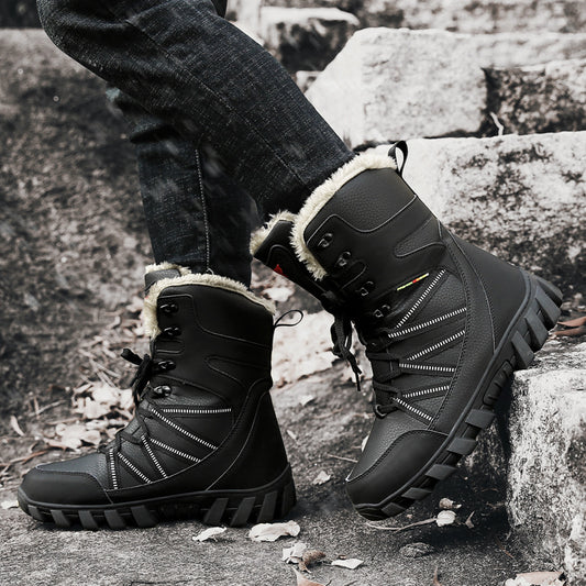 Bottes de randonnée d'hiver pour femmes avec doublure isolante et semelle antidérapante Chic und Stil