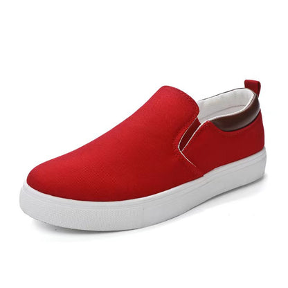 Baskets slip-on confortables pour femmes avec une structure de surface respirante Chic und Stil
