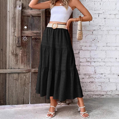 Robe maxi à volants Chic und Stil pour femmes