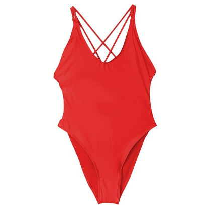 Maillot de bain de sport pour dames avec dos croisé Chic und Stil
