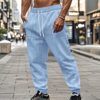 Comfortable training pants for men with side pockets and drawstring Chic and Style