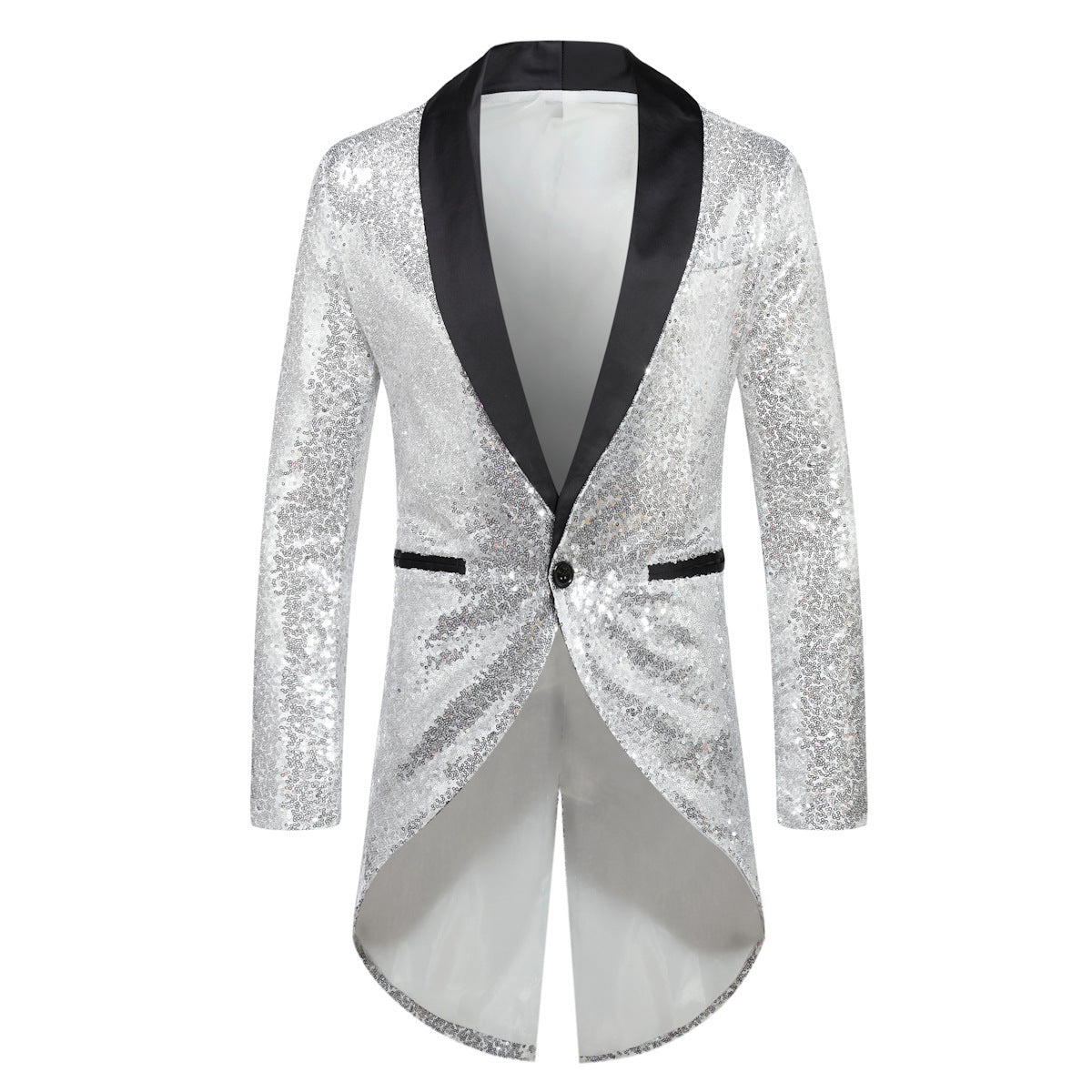 Blazer en sequins élégant pour hommes avec détails luxueux Chic und Stil