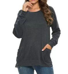 Casual pull for women with pockets Chic and Style