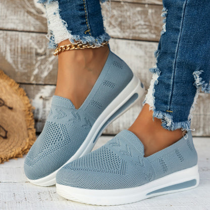 Baskets à enfiler pour femmes avec dessus en mesh respirant et semelle rembourrée Chic und Stil