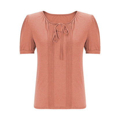 Blouse décontractée à manches bouffantes pour femmes Chic und Stil
