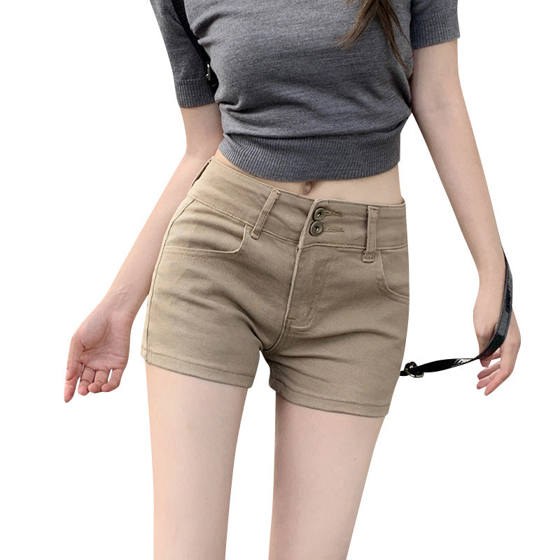 Dames Sur mesure Denim Shorts Chic und Stil