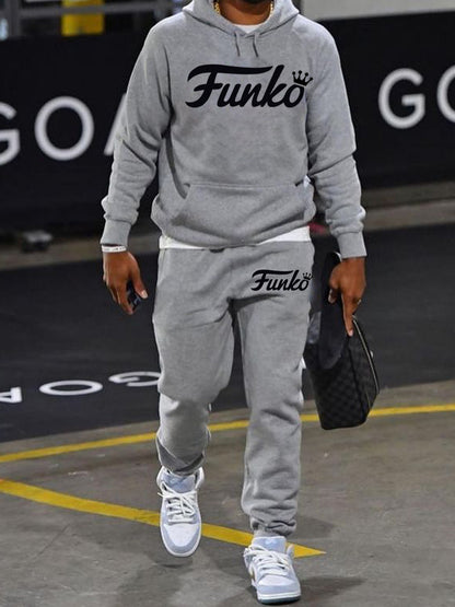Femmes ensemble pull à capuche douillet et pantalon de jogging Chic und Stil
