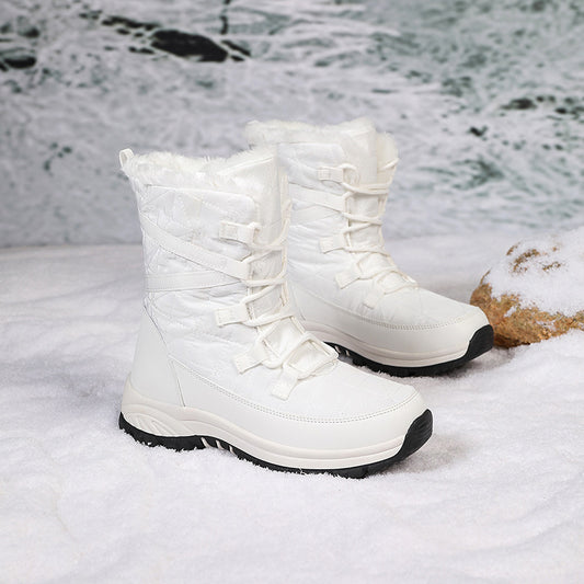 Bottes d'hiver pour femmes avec doublure isolée et semelle antidérapante Chic und Stil