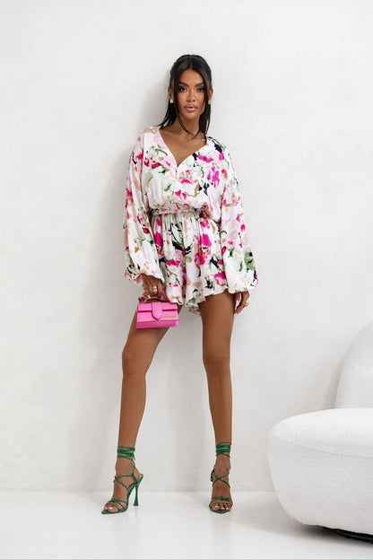 Dames Ensemble D'ensemble Imprimé Floral Chic und Stil