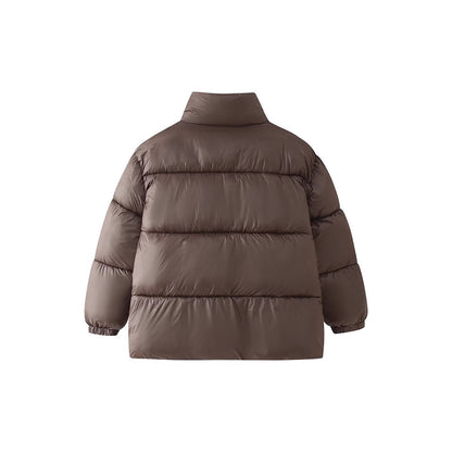 Dames doudoune matelassée avec col montant et poches latérales Chic und Stil