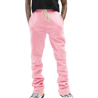 Comfortable sweatpants for men with elastic waistband and side pockets Chic and Style
