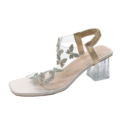 Sandales à talons décoratives Chic und Stil pour femmes