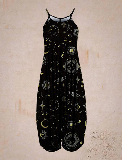 Combinaison femme avec imprimé astrologique Chic und Stil