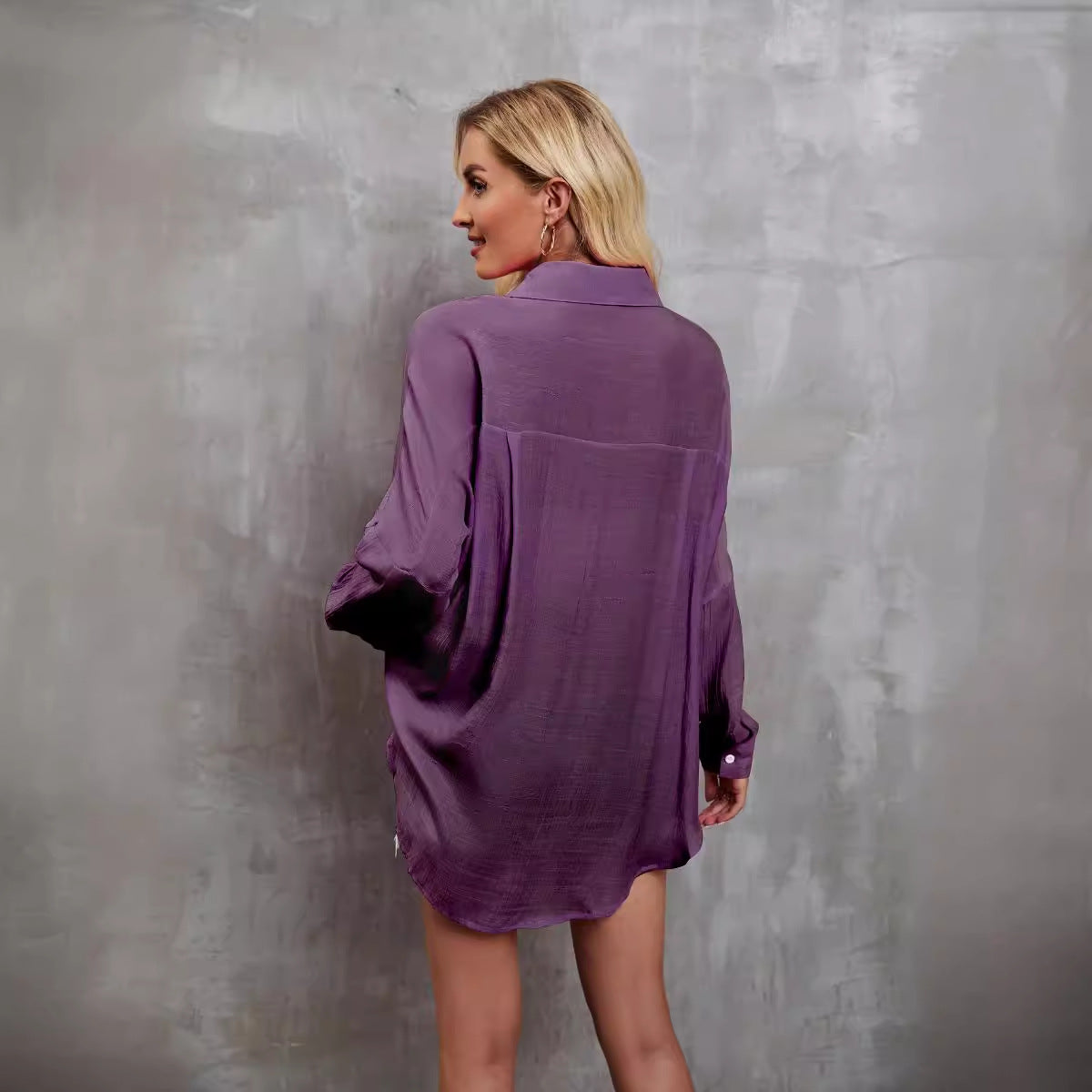 Blouse femme aérienne et chic avec poches poitrine Chic und Stil
