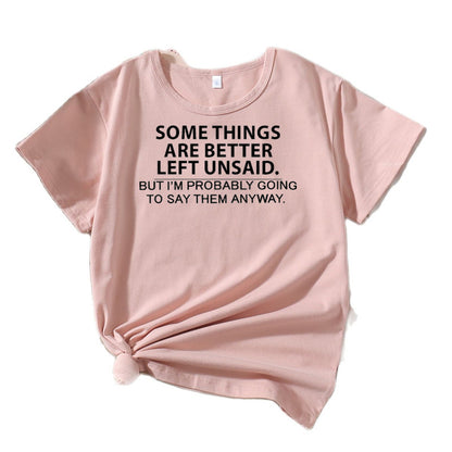 T-shirt graphique amusant pour femmes Chic und Stil