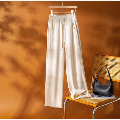 Pantalons de détente larges pour femmes à la mode et confortables Chic & Stil