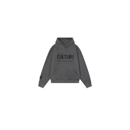 Women's sweatshirt with stylish print and practical kangaroo pocket Chic and Style