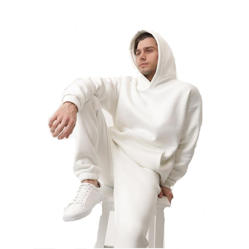 Men's comfortable hoodie and chic jogger pants