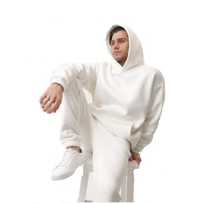 Men's comfortable hoodie and chic jogger pants