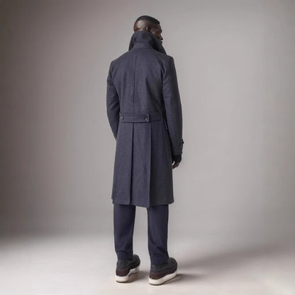 Classic Duffle Coat for men with double button closure and practical pockets Chic and Style