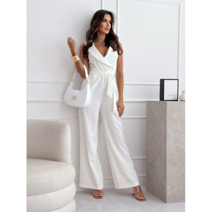 Dames Élégant Combinaison Sans Manches Chic und Stil