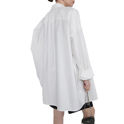 Chemise surdimensionnée à bouton pour femmes Chic und Stil