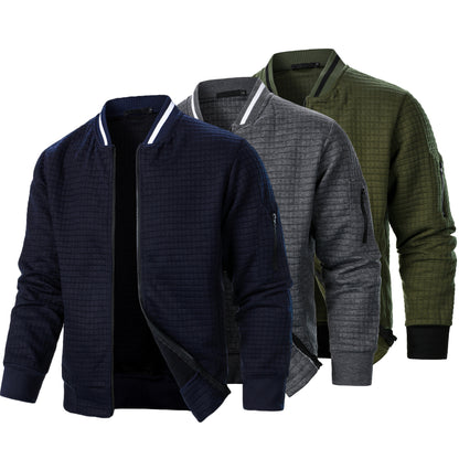 Veste bomber matelassée pour homme avec poches zippées fonctionnelles Chic und Stil