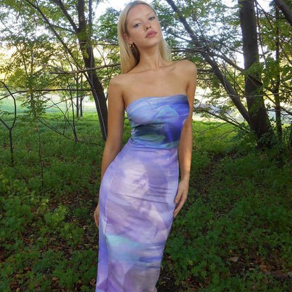 Women's Sleeveless Maxi Dress Elegant Chic and Style