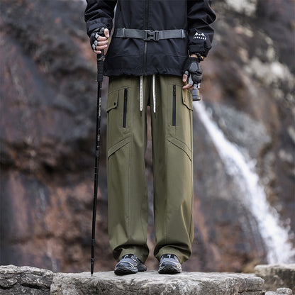 Multifunctional hiking pants for men with adjustable waist and practical pockets Chic and Style