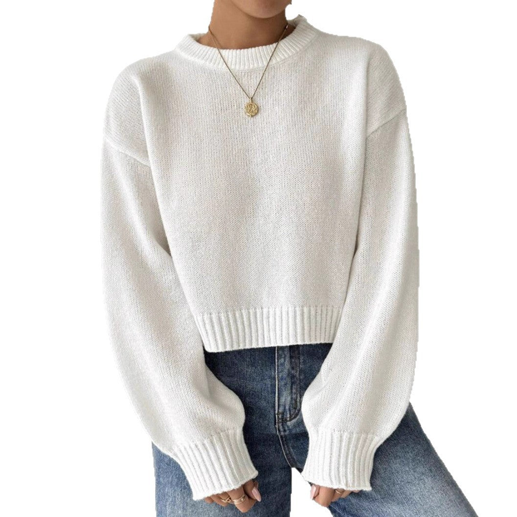 Pull en fine maille décontracté pour dames Chic und Stil