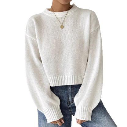 Pull en fine maille décontracté pour dames Chic und Stil