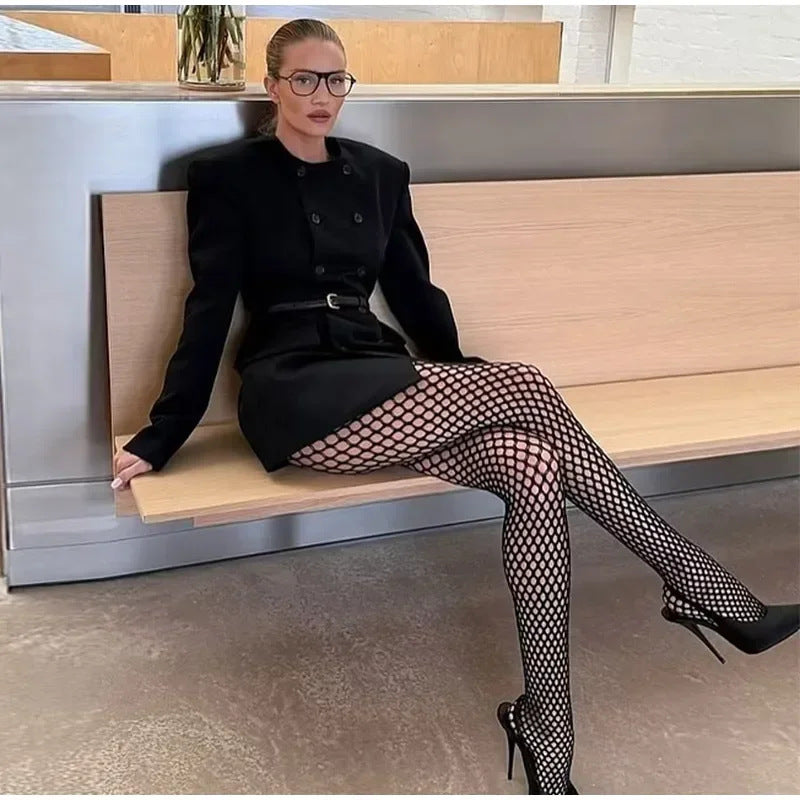 Dames Blazer taillé élégant avec jolie fermeture à double bouton Chic und Stil