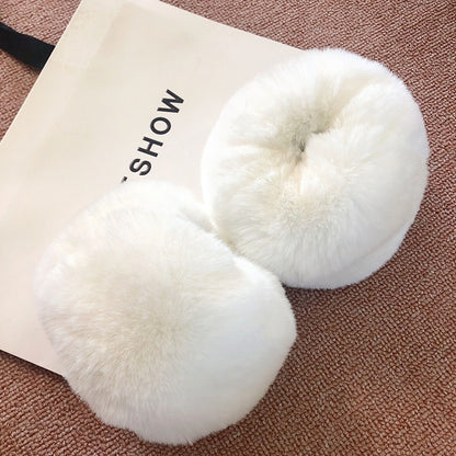 Dames Glaçage en peluche protège-oreilles Chic und Stil